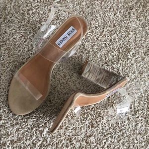 Clear Steve Madden Heels